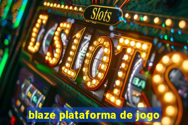 blaze plataforma de jogo